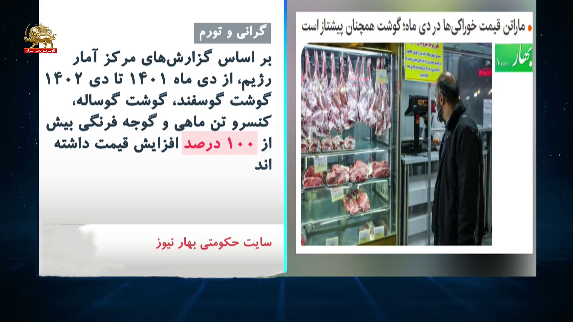 گرانی و تورم در شهرهای ایران1