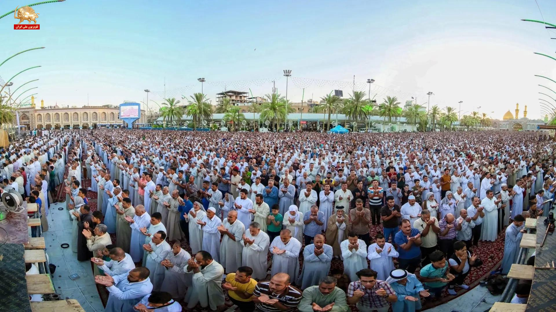 نماز عید قربان در اردن