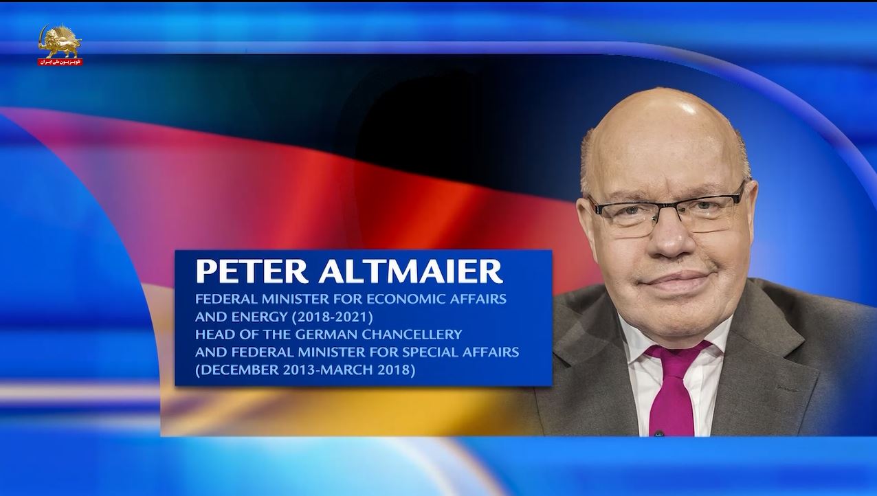 پتیر آلتمایر در اجلاس ایران آزاد۲