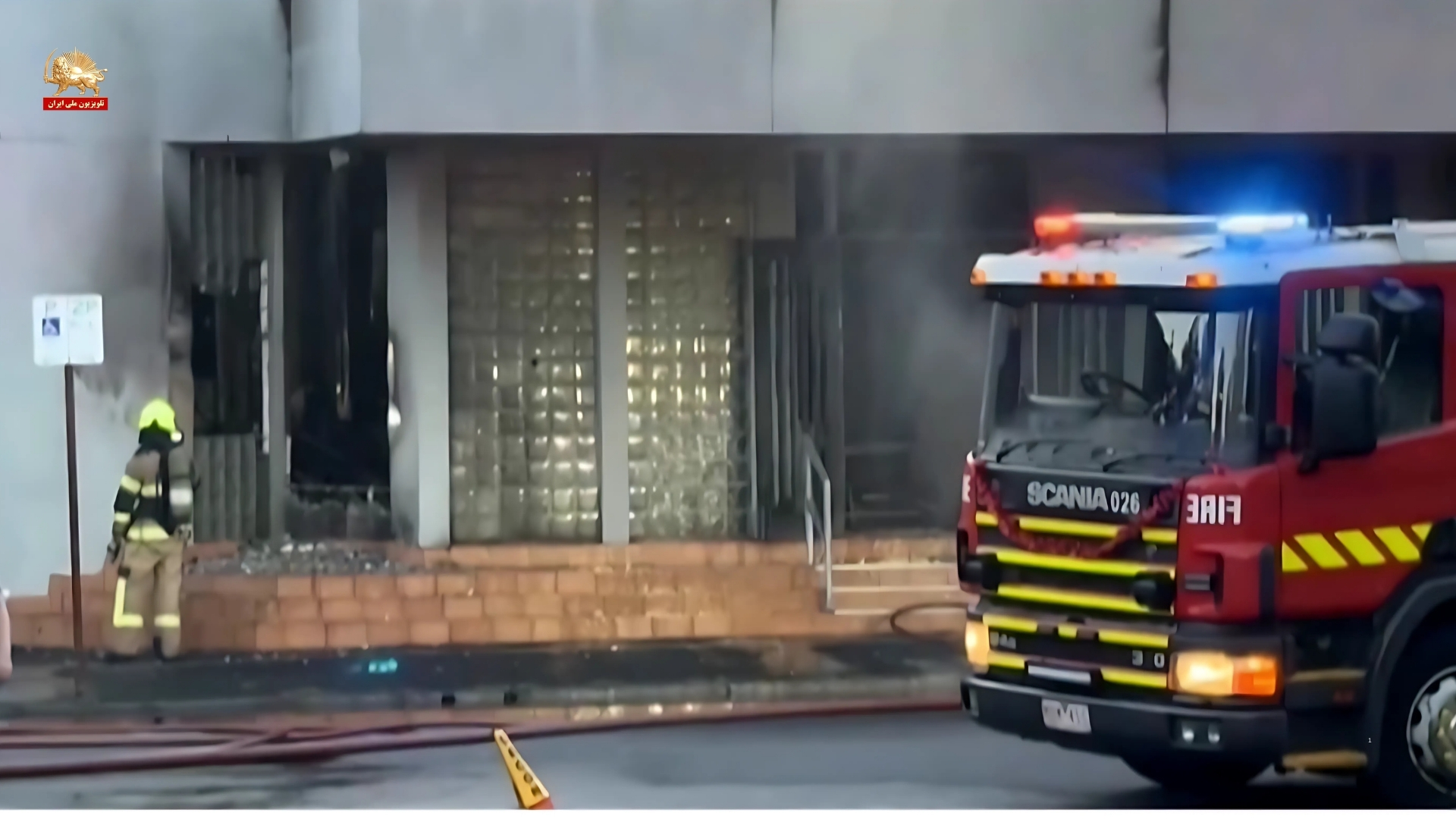 رویترز آتش زدن کلیسا در استرالیا بدست مزدوران رژیم