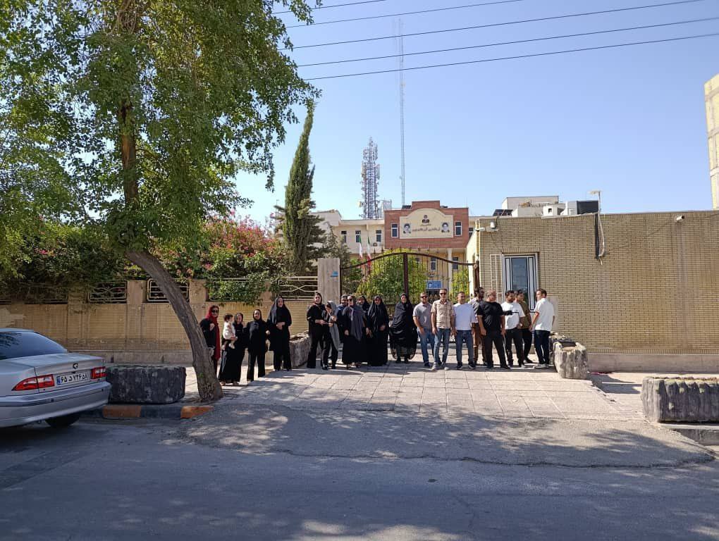 اعتراض مردم بهر باغ جم در بوشهر