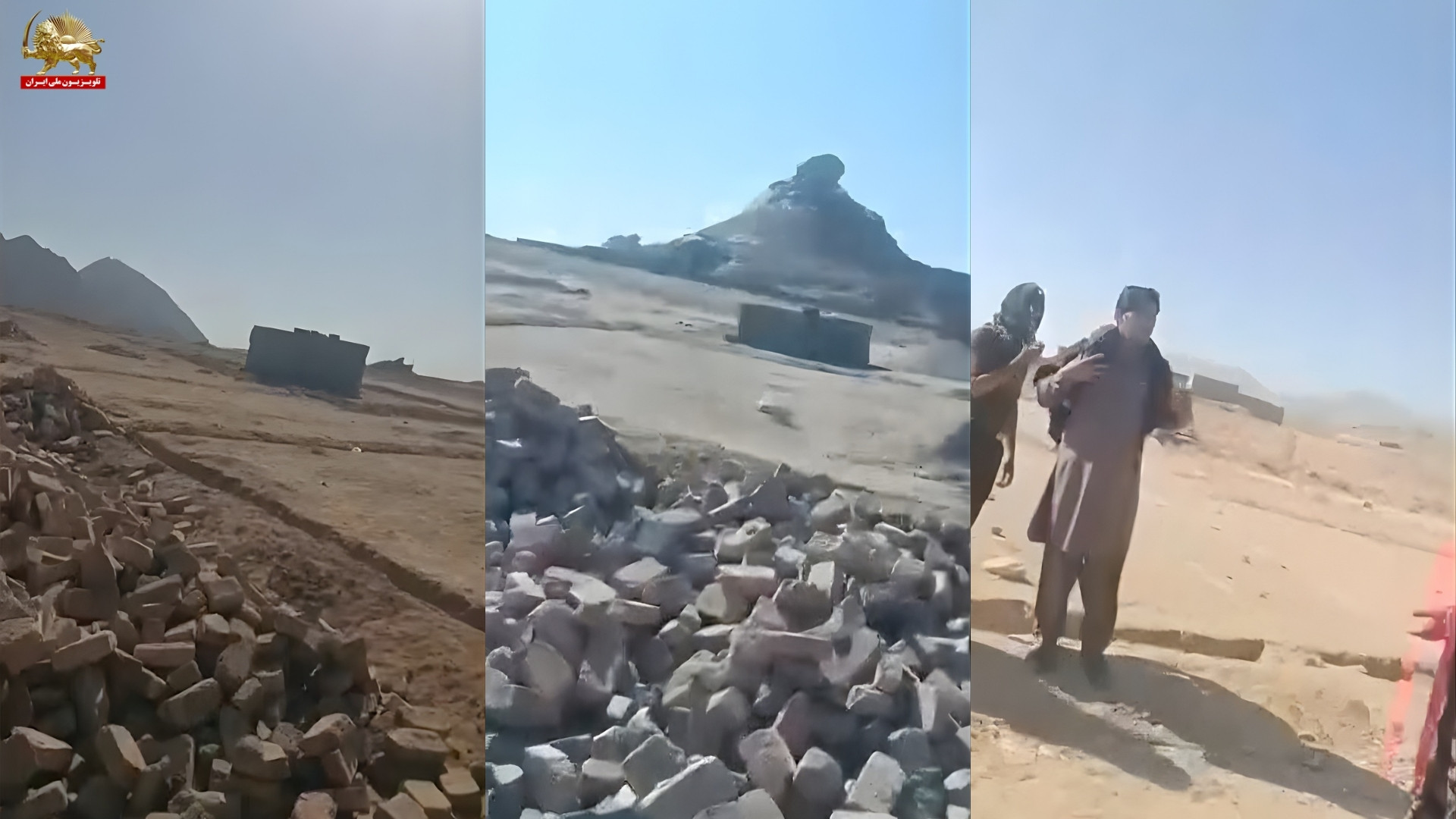 تخریب خانه های هموطنان بلوچ در زاهدان۲