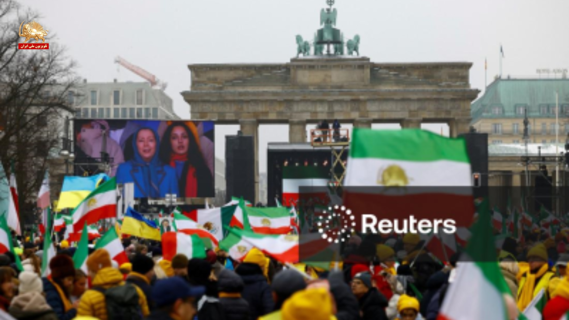 انعاس رویترز از تظاهرات برلین