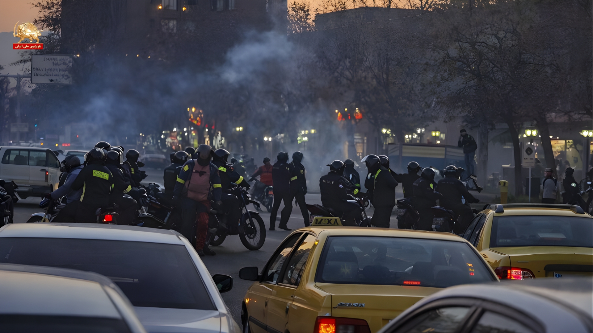 قیام ۴۰۴ نیروی سرکوبگر