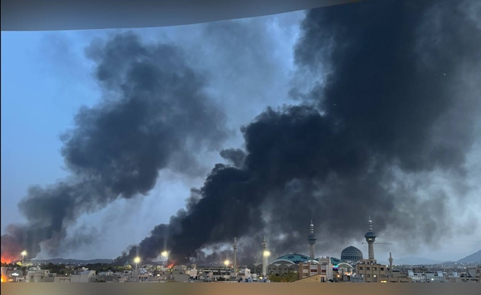 اصفهان- حملات گسترده