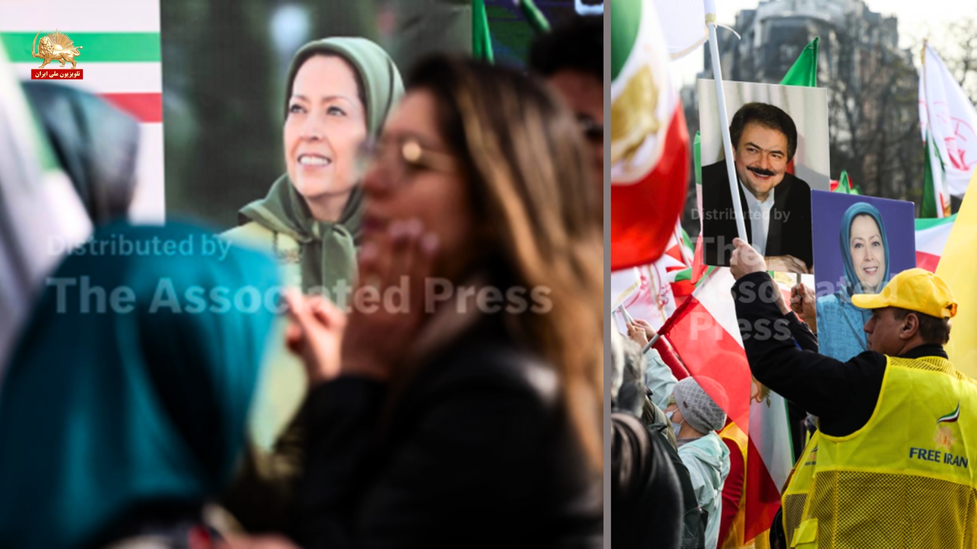 بازتاب آسوشیتد پرس از تظاهرات پاریس