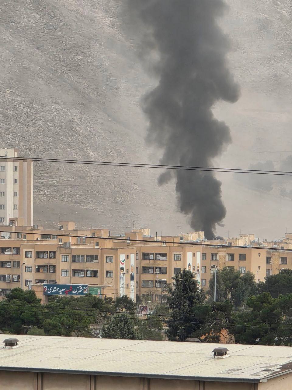 بمباران شهرک سعید مهتدی