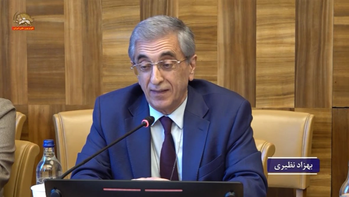 بهزاد نظیری در کنفرانس حقوق بشر