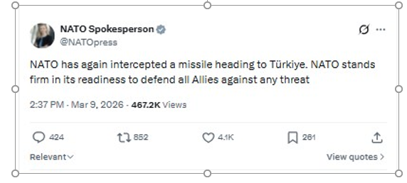 سخنگوی ناتو