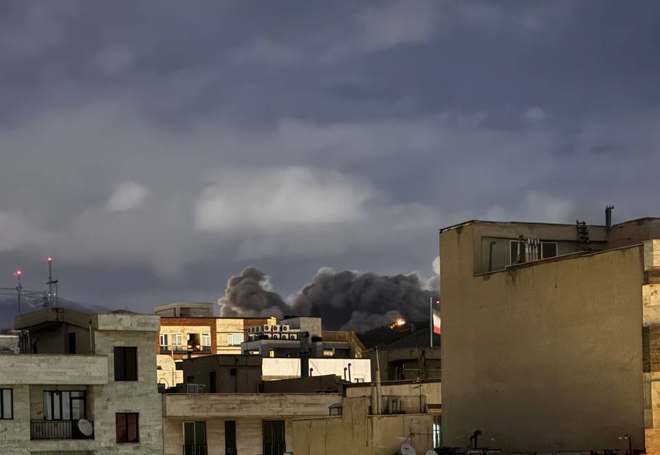 شمال شرق تهران بمباران سنگرشکن