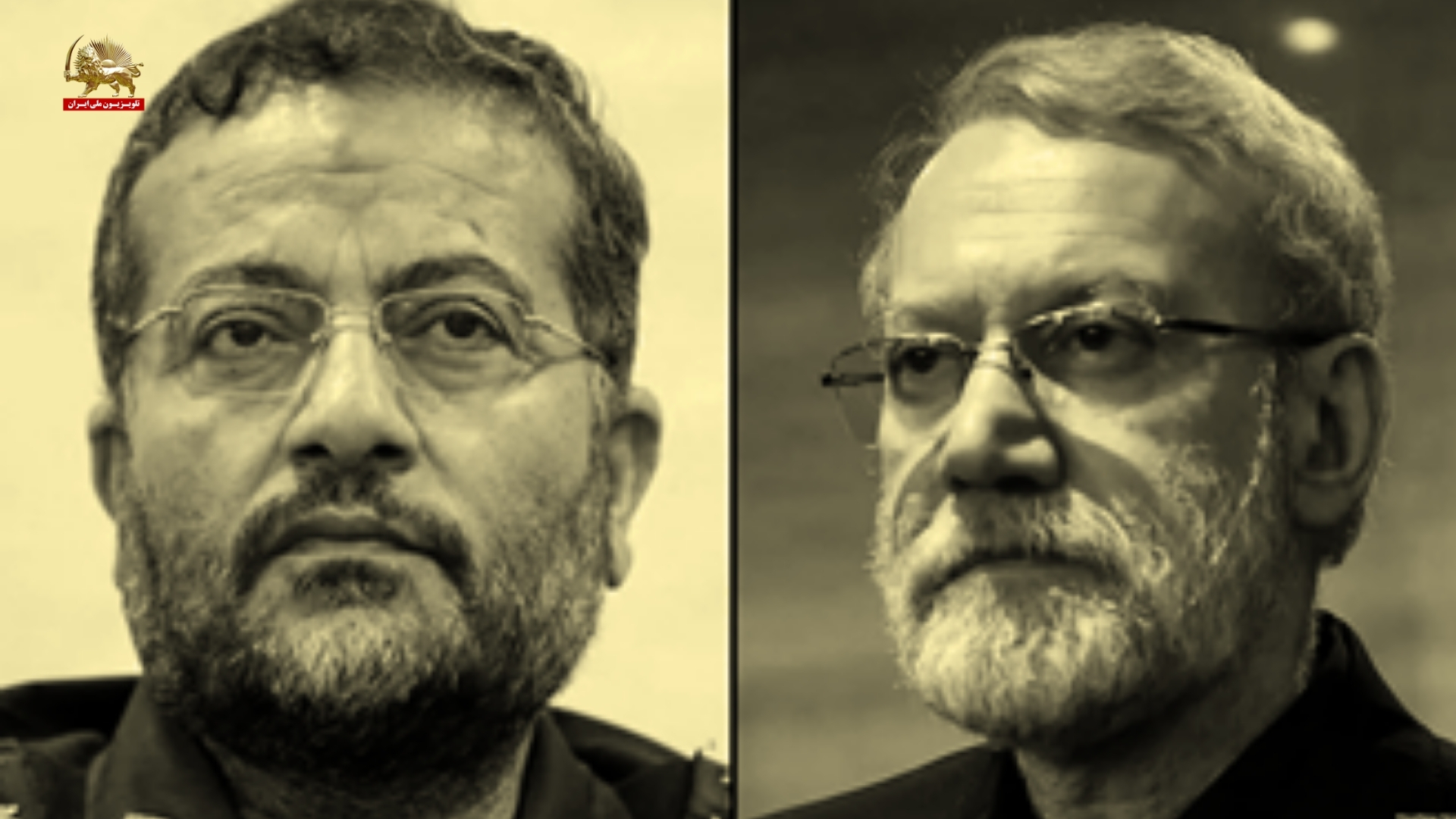 علی   لاریجانی و غلامرضا سلیمانی