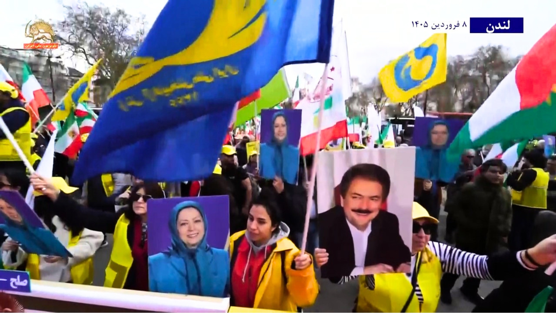 لندن -تظاهرات ایرانیان۲