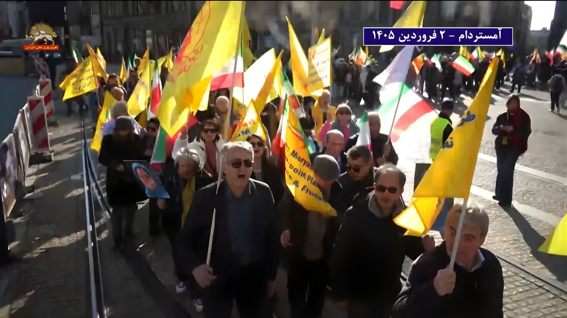 هلند - تظاهرات ایرانیان آزاده در آمستردام۵