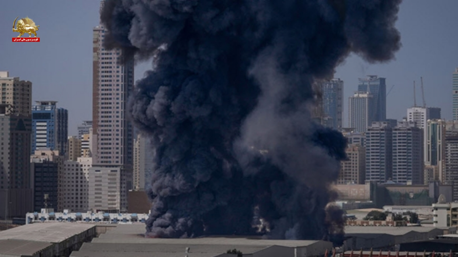 آتش سوزی در ابوظبی