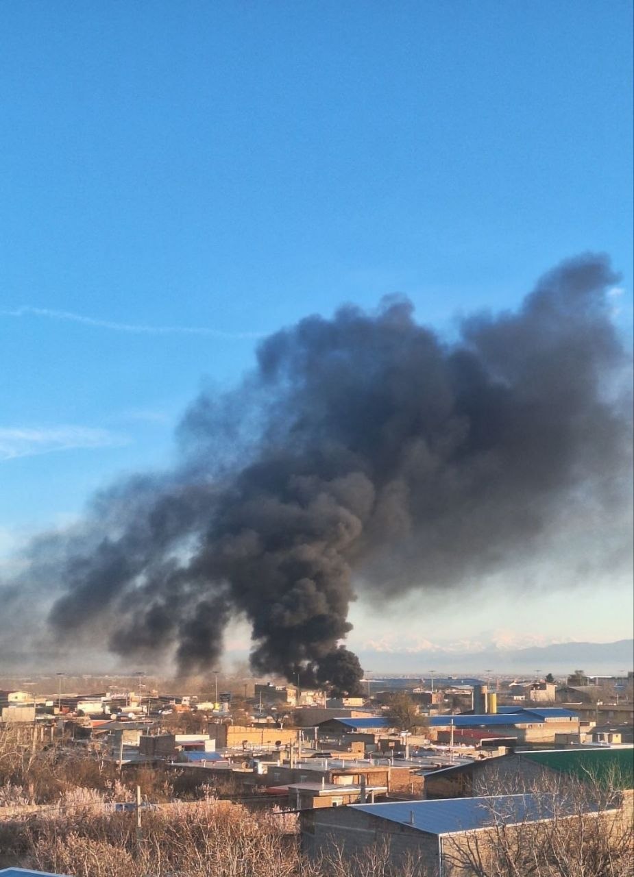 انفجار و حمله به یک کارگاه تولیدی در جاده بین شهر خسروشاه