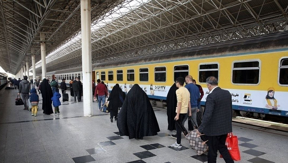 توقف حرکت قطارها در مشهد