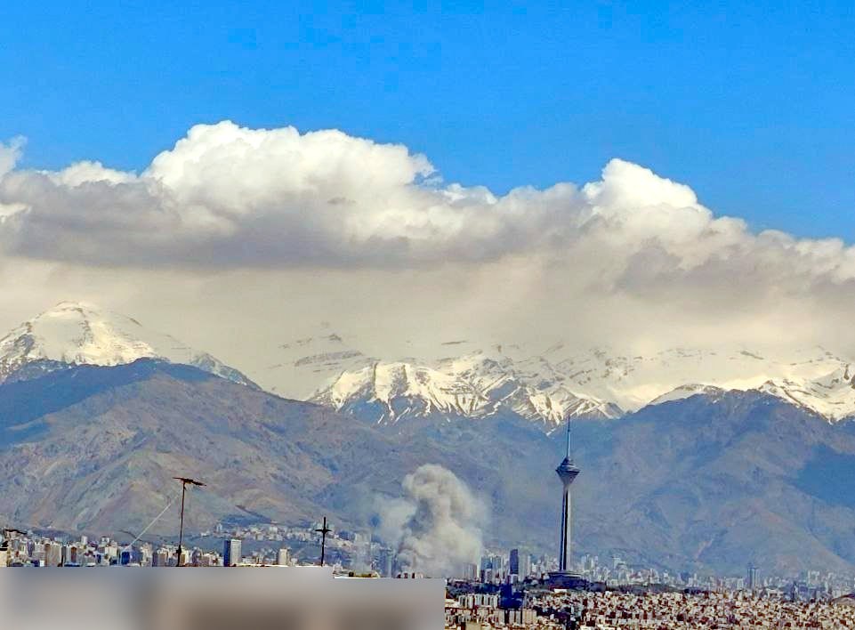 سمت شهرک غرب تهران از دید یافت&zwnj;آباد