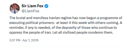 لیام فاکس -ایکس