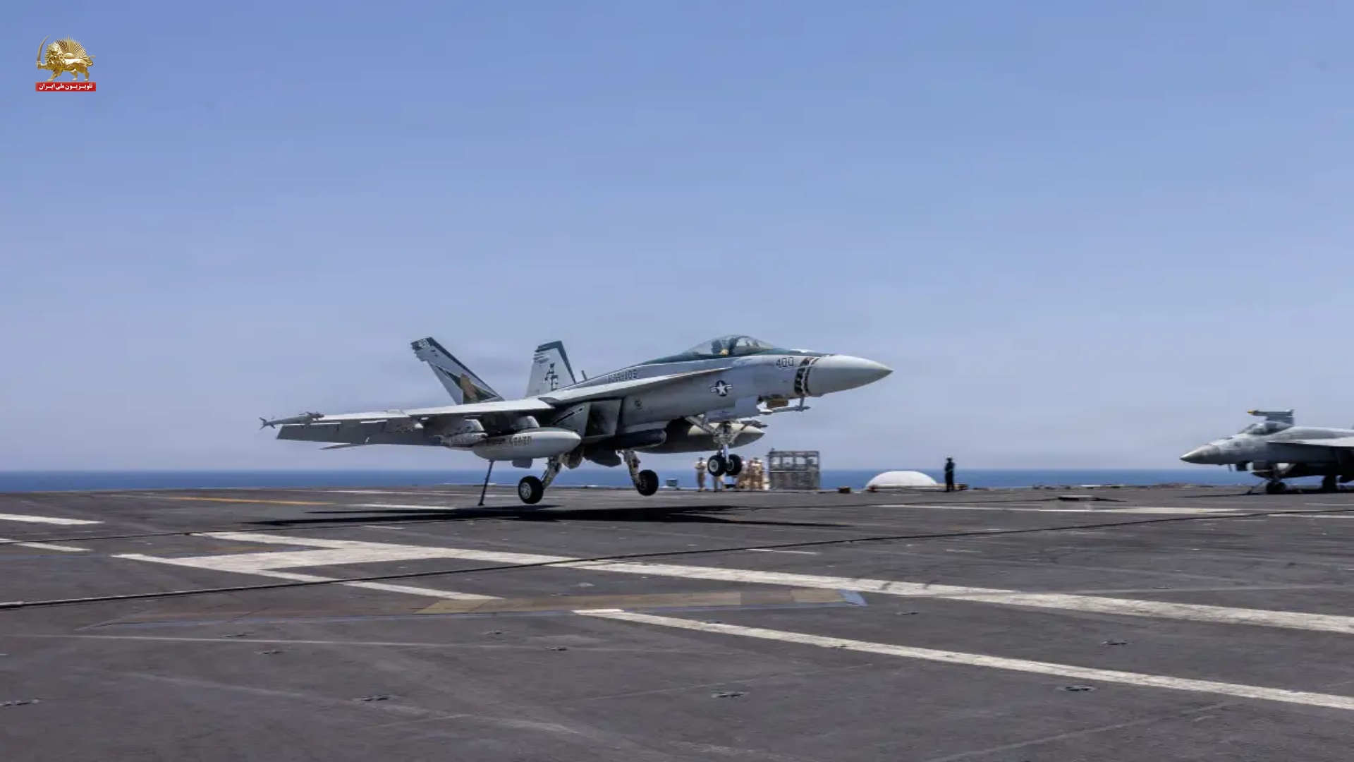 یک جت FA 18E Super Hornet -