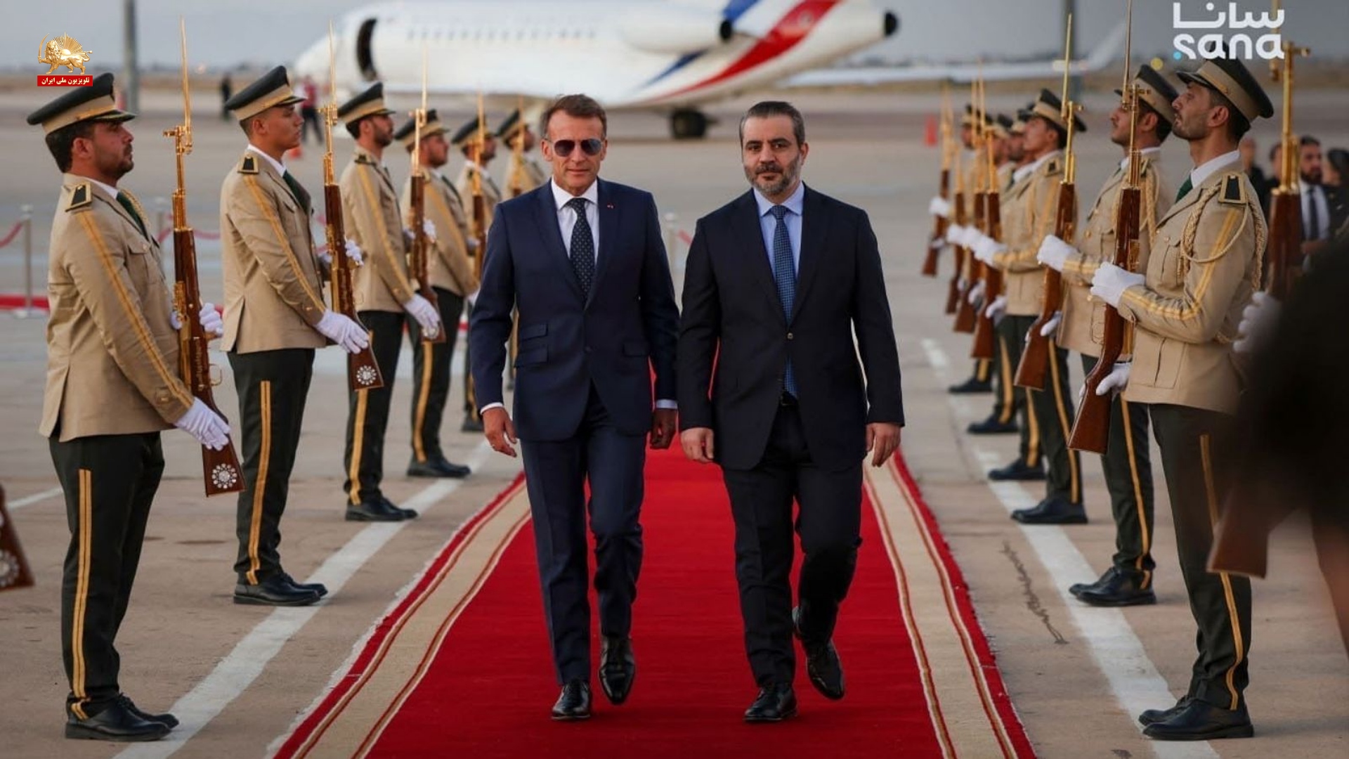دیدار ماکرون از سوریه