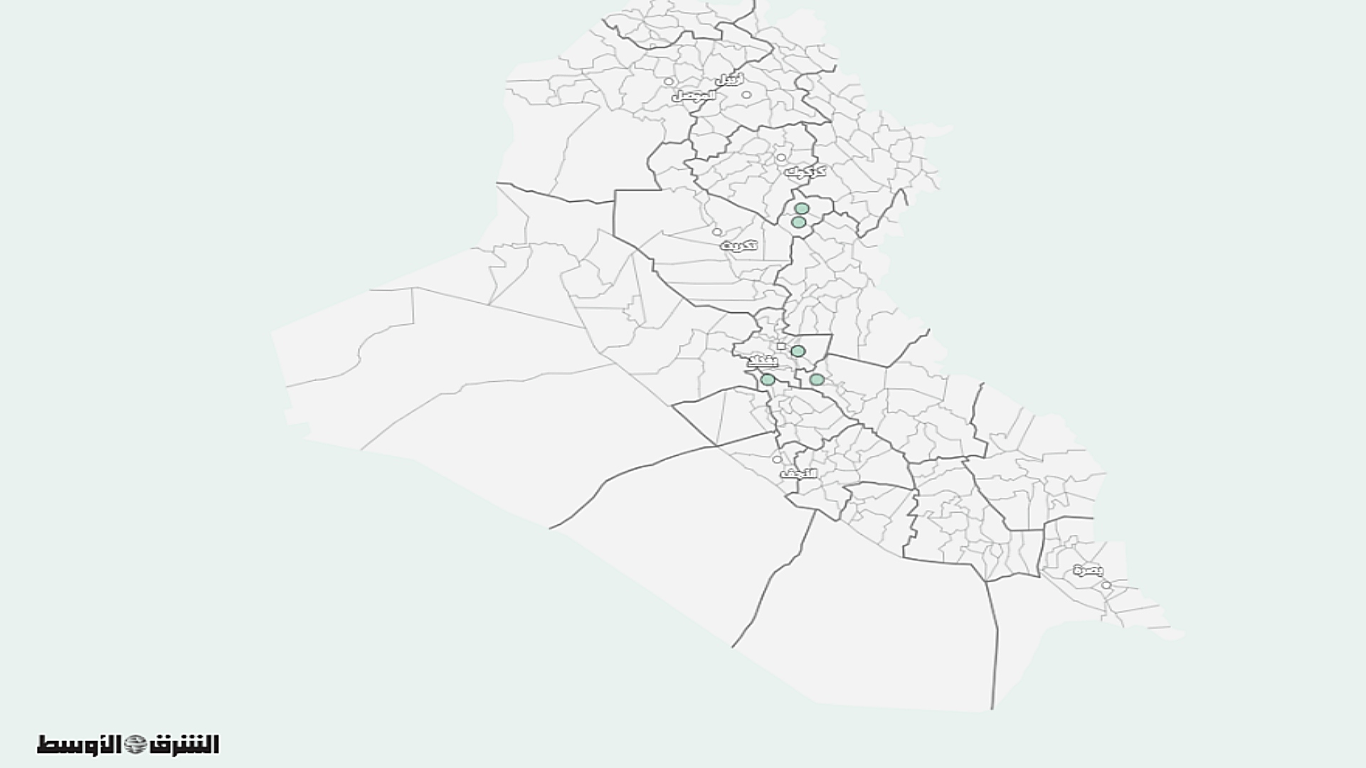 پراکندگی حشدالشعبی