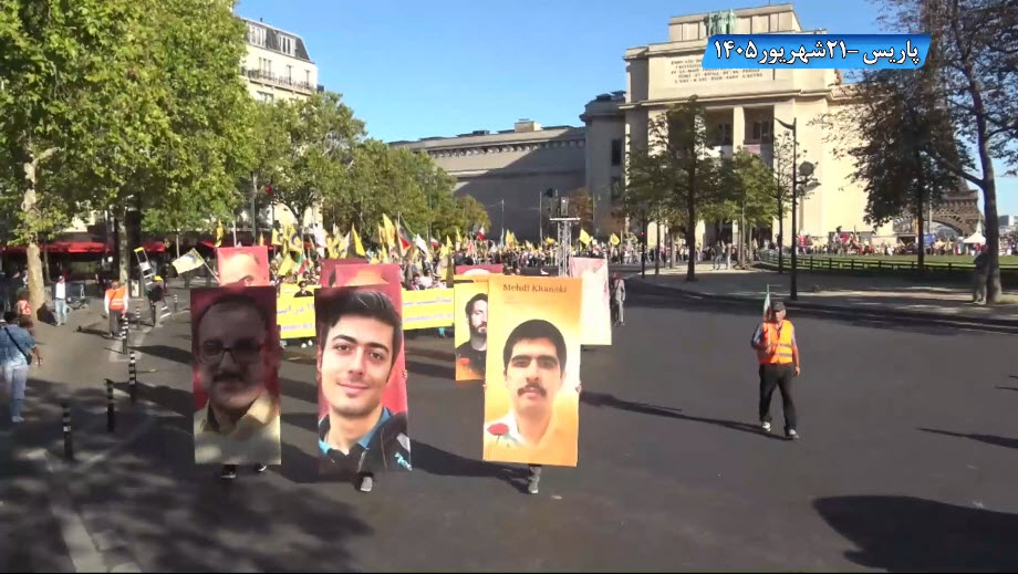تظاهرات ایرانیان در پاریس در گرامیداشت شهیدان قیام ۱۴۰۱ با شعار &laquo;نه به اعدام۱&raquo;
