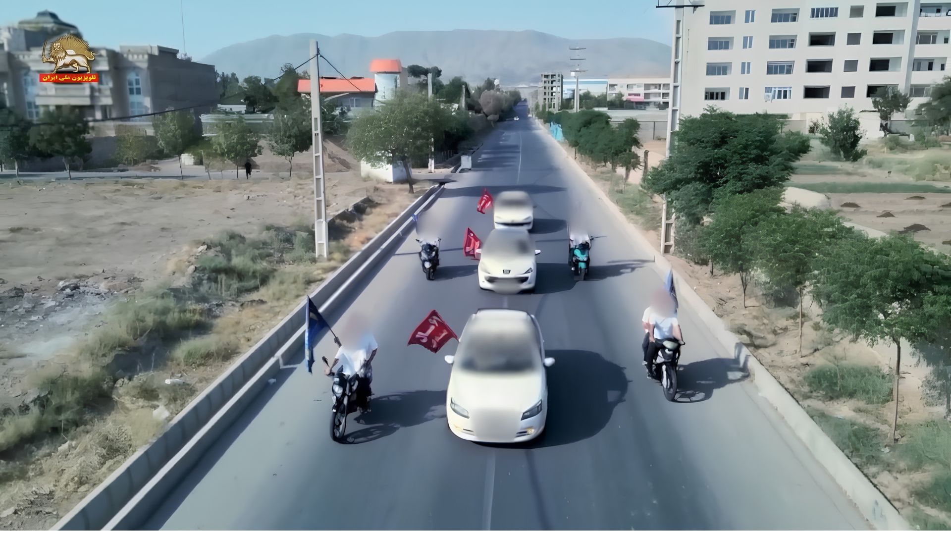 راهپیمایی رزمی یک یکان شورشگر در کرج - ۱۲ شهریور ۱۴۰۵