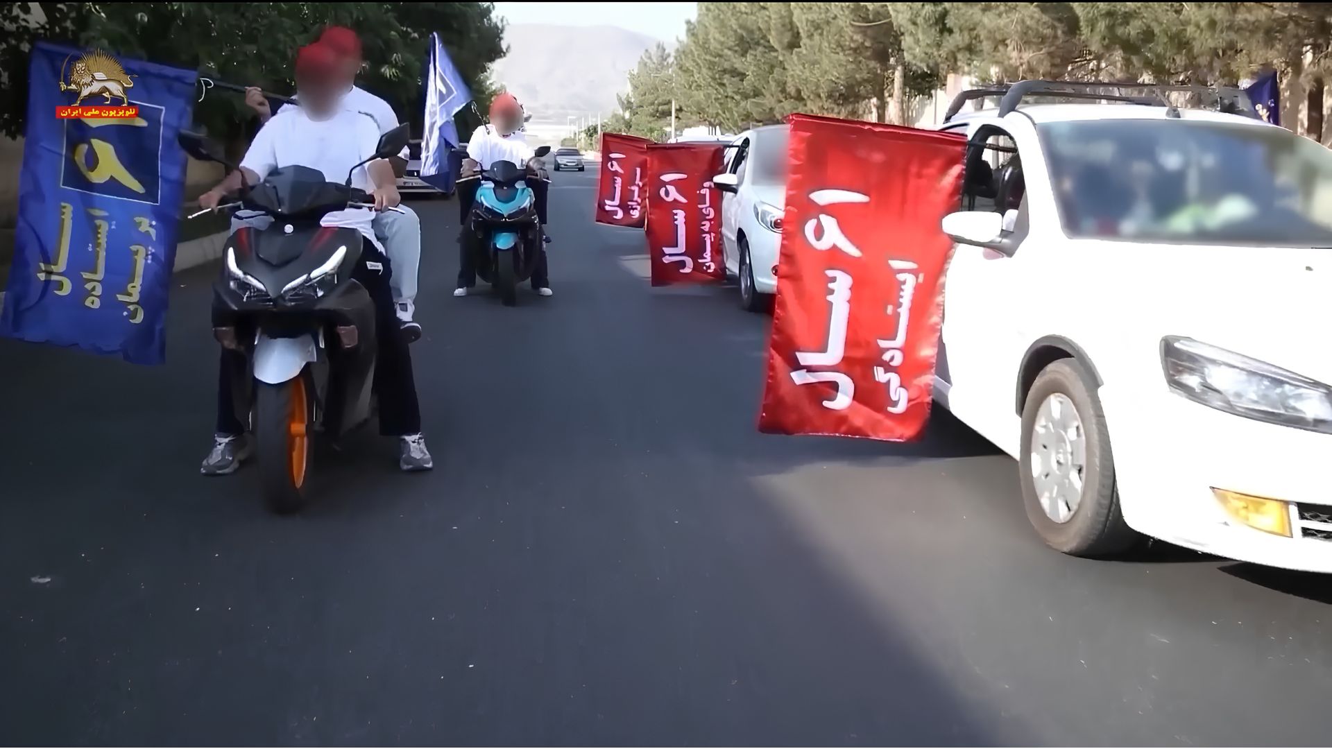 راهپیمایی رزمی یک یکان شورشگر در کرج - ۱۲ شهریور ۱۴۰۵