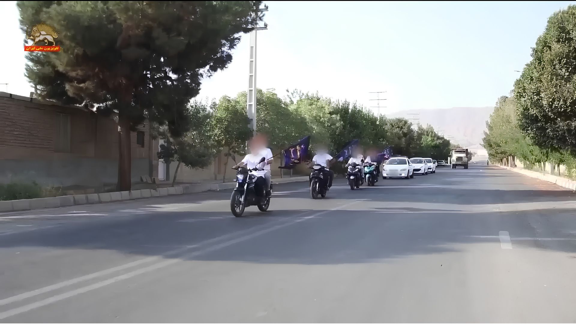 راهپیمایی رزمی یک یکان شورشگر در کرج - ۱۲ شهریور ۱۴۰۵