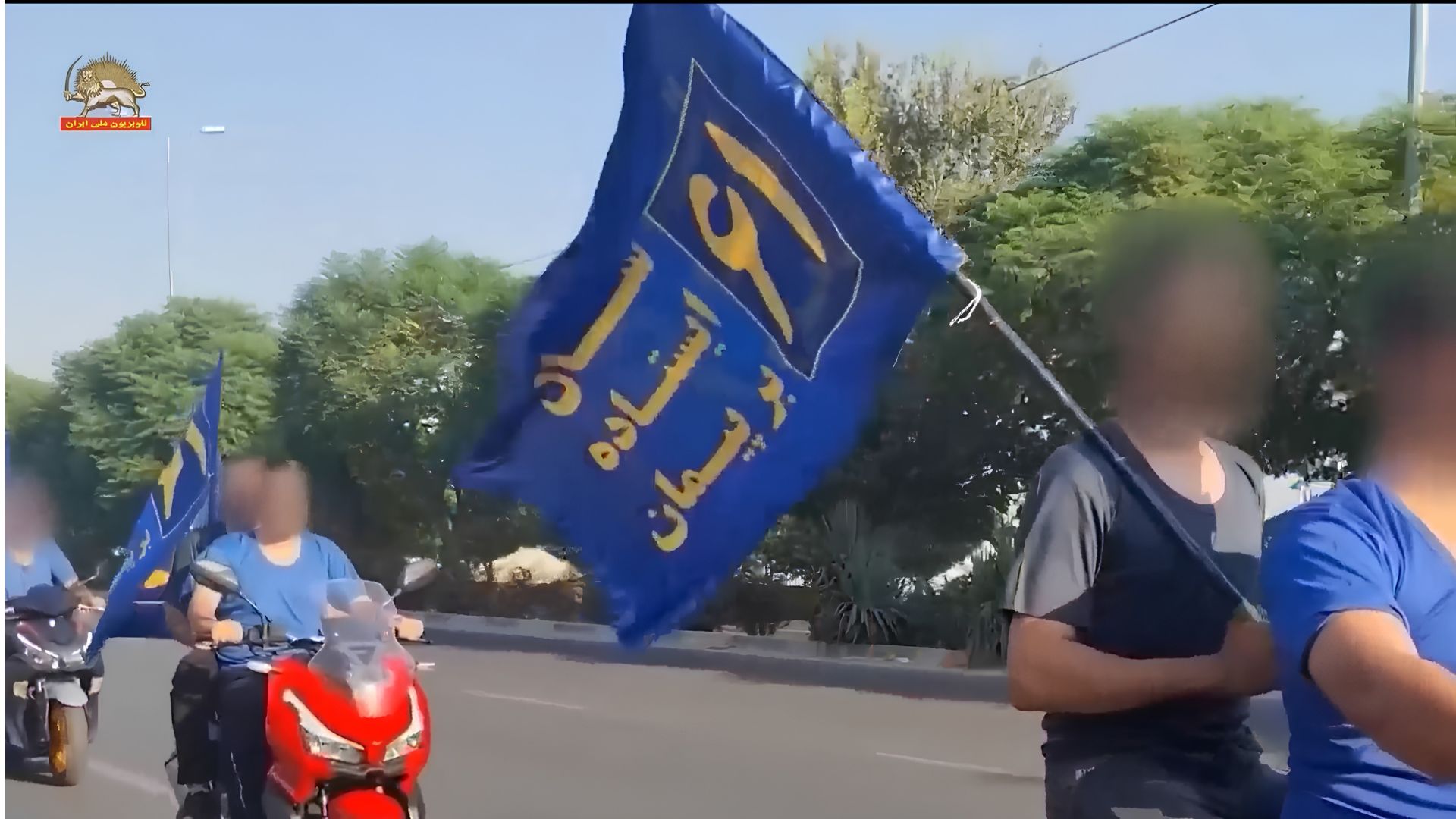 راهپیمایی رزمی یک یکان شورشگر در کرج - ۱۲ شهریور ۱۴۰۵