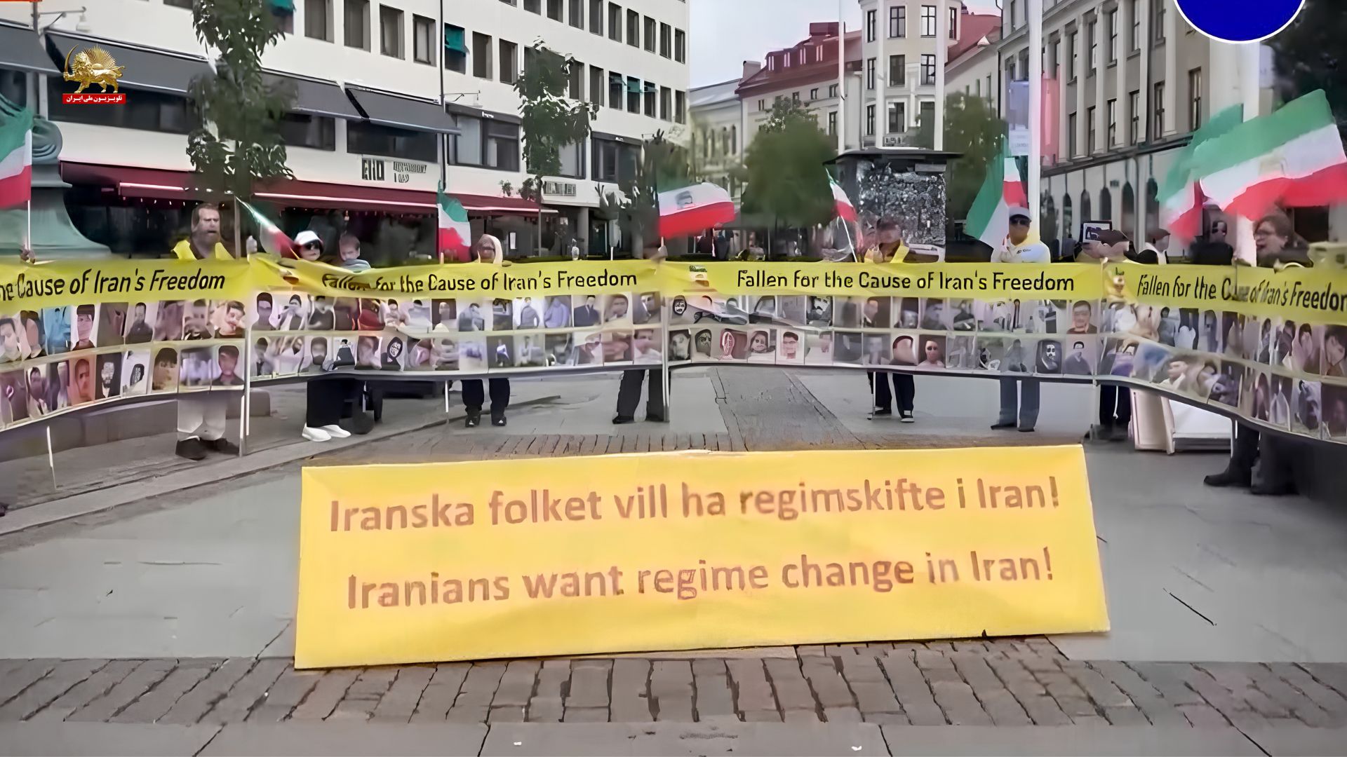 گرامیداشت شهدای قیام ۱۴۰۱ در پاریس، استکهلم و یوتوبوری۱