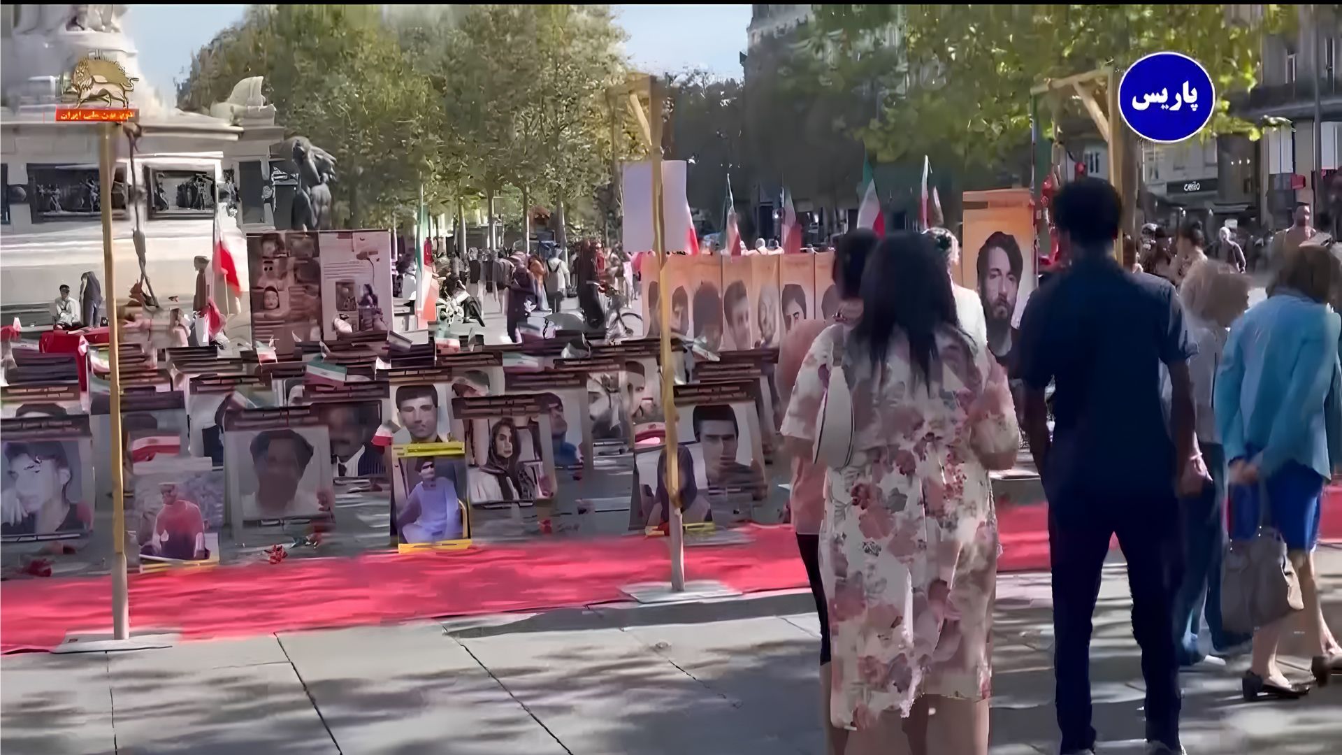 گرامیداشت شهدای قیام ۱۴۰۱ در پاریس، استکهلم و یوتوبوری۳